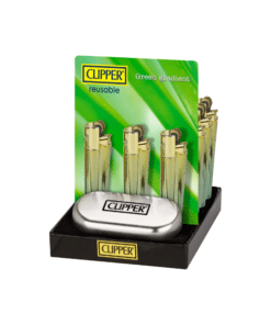 12 Clipper CMP11R Green Lighters