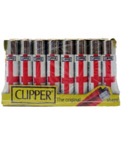 40 Clipper England Flag Lighters