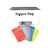 5 Zipper 30mm Pink Bags