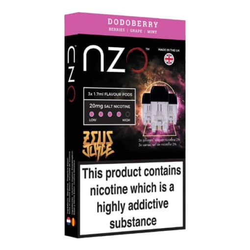 Nzo 20Mg Zeus Salt Cartridges