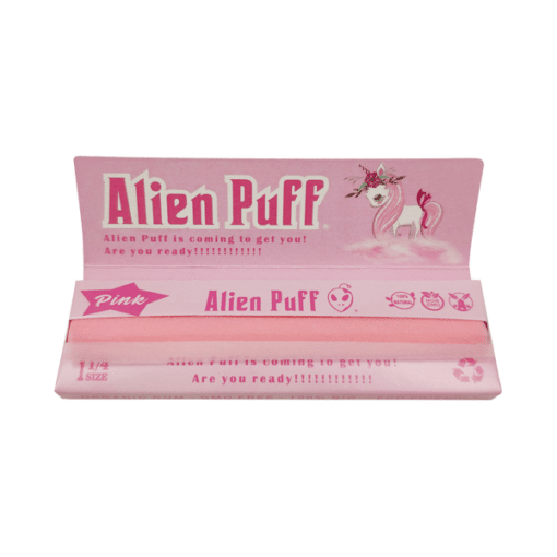 Alien Puff Pink Rolling Papers