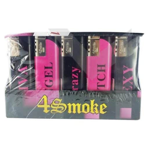 25X4 Smoke Windproof Lighters 218We