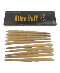 Alien Puff Black Gold Cones