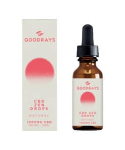 Goodrays 1000mg CBD Zen Drops 30ml