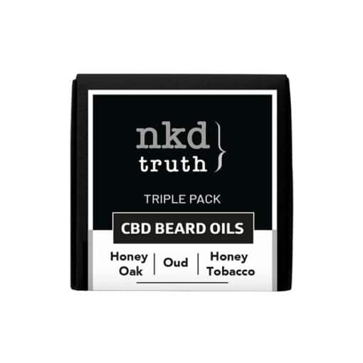 Nkd 50Mg Cbd Beard Oils Set Bogo