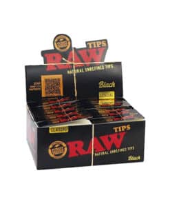 Raw Black Classic Tips 50 Pack