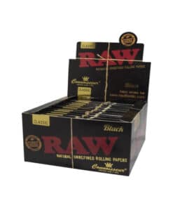 Raw Black King Slim Rolls &Amp; Tips