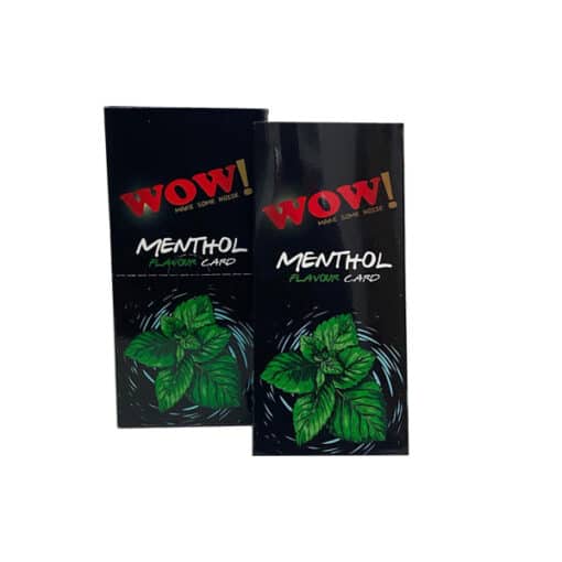 Wow Menthol Cards Pack 20
