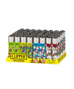 40 Clipper Classic Large Flint Lighters