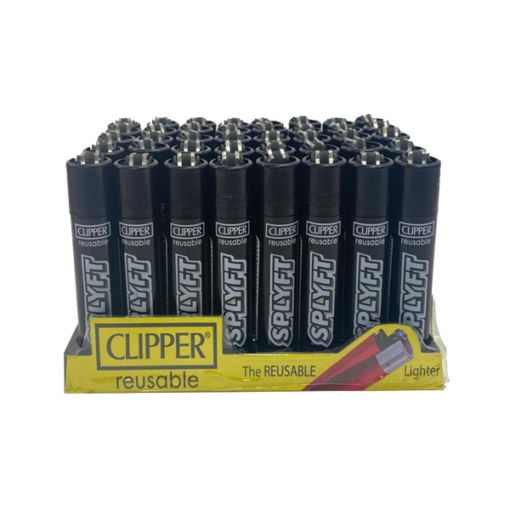 40 Splyft Black Refill Lighters