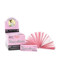 50 Blazy Susan Pink Rolling Tips