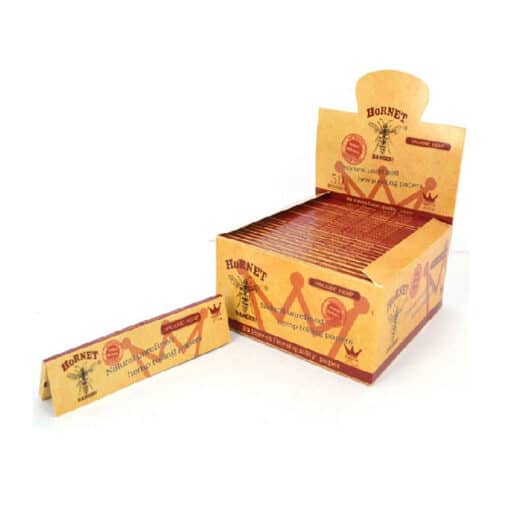 50 Hornet Brown King Organic Rolling Papers
