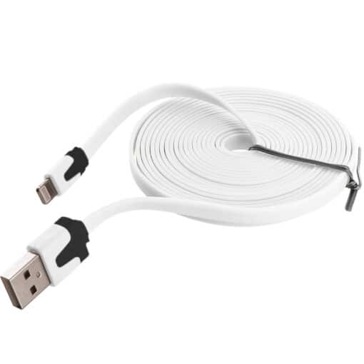 1M Flat Iphone Sync Data Charging Cable