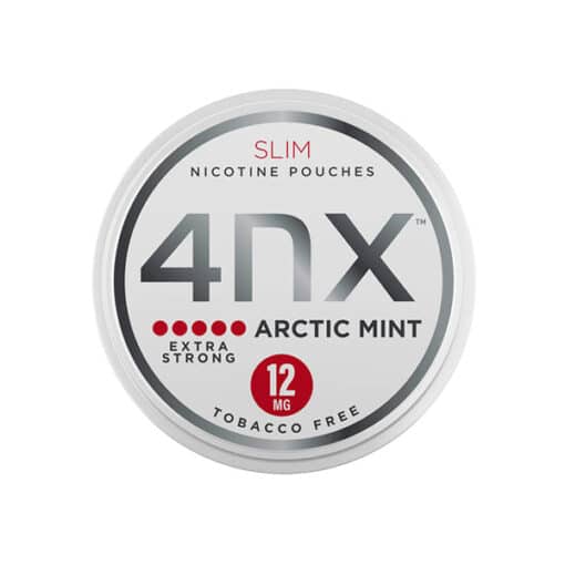 4Nx 12Mg Arctic Mint Slim Nicotine Pouches 20 Pouches