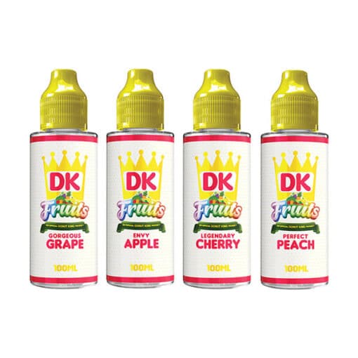 Dk Fruits 100Ml Short Fill Range By Donut King