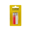 24 Clipper Cp22Rh Micro Solid Flint Lighters Blister Pack Set - Cp1L000Ukh