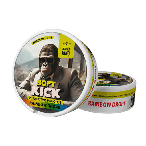 10Mg Aroma King Soft Kick Nicotine Pouches - 25 Pouches