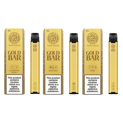 Gold Bar Disposable Vape 20Mg (2%)