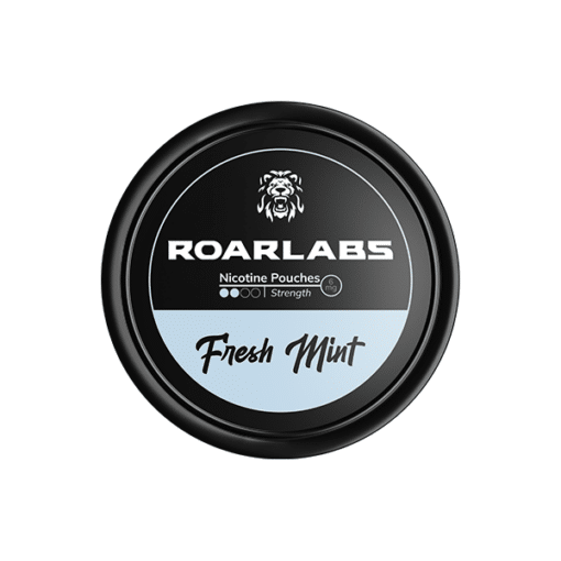 6Mg Roar Labs Fresh Mint Nicotine Pouches