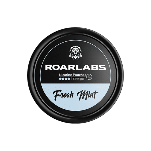 14Mg Roar Labs Fresh Mint Nicotine Pouches