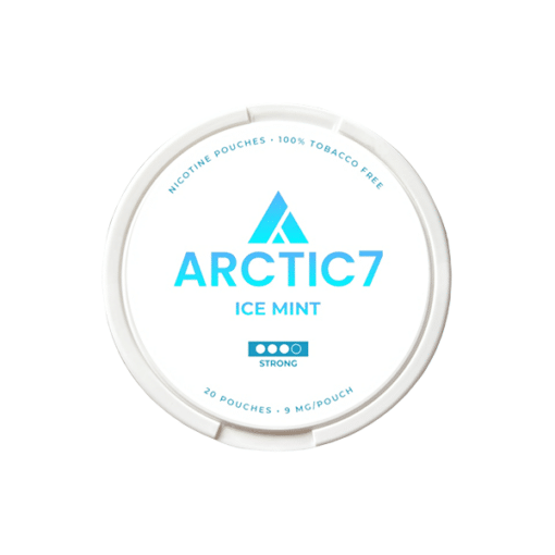9Mg Artic7 Ice Mint Slim Nicotine Pouches - 20 Pouches