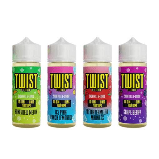 Twist E-Liquids 100Ml Short Fills