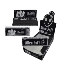 Alien Puff Mixed Size Black Rolling Papers 25 Books