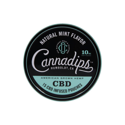 Cannadips 150Mg Cbd Mint Snus