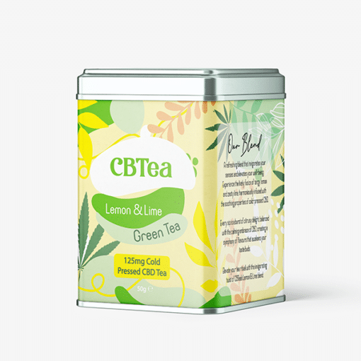 Cbtea 125Mg Cbd Lemon Full Spec