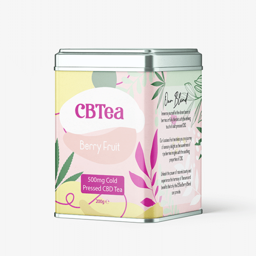 Cbtea 500Mg Cbd Berry Tea 200G