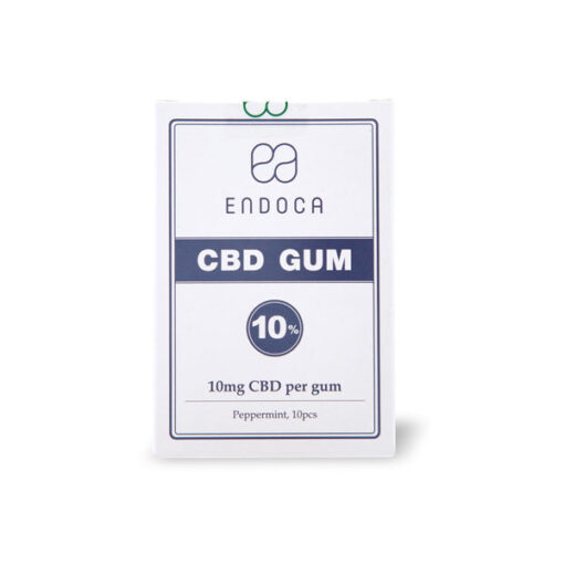 Endoca 100Mg Cbd Gum 10Pcs