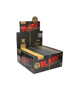 Raw King Size Slim Black Papers