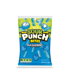Sour Punch Bites Blue Raz 142g