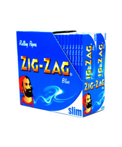Zig-Zag Blue Slim King 50pk