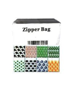 Zipper 2x2 Printed Baggies 5pk