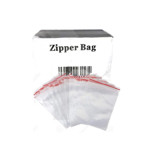 Zipper 45X50Mm Clear Bags