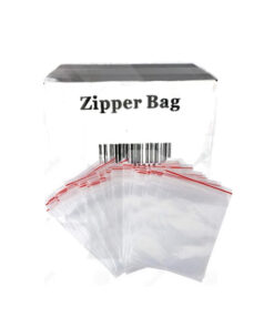 Zipper 60mm Clear Baggies
